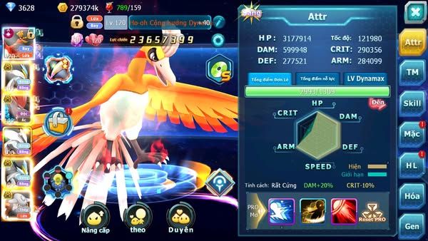 MÃ : #TTS1735 - SV 1175 - V13- TOP40 - HOOH CH DYNAMAX UNVOA WB BC BTAA BÁ CHỦ  MEW GIÁP BC QUÁ NGON