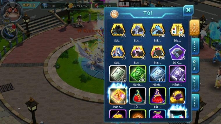 MÃ : #TTS1735 - SV 1175 - V13- TOP40 - HOOH CH DYNAMAX UNVOA WB BC BTAA BÁ CHỦ  MEW GIÁP BC QUÁ NGON