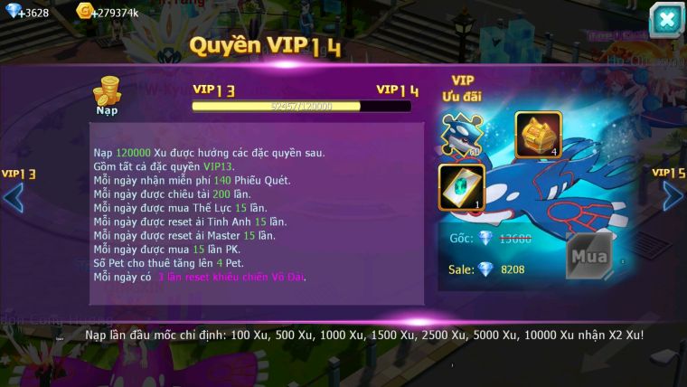 MÃ : #TTS1735 - SV 1175 - V13- TOP40 - HOOH CH DYNAMAX UNVOA WB BC BTAA BÁ CHỦ  MEW GIÁP BC QUÁ NGON
