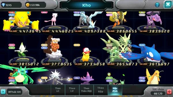 MÃ : #tTS1737 - SV 1079 - TOP25 - HOOH CH DYNAMAX LUGIA CH  UNVOA CẶP LATI BC QUÁ NGON
