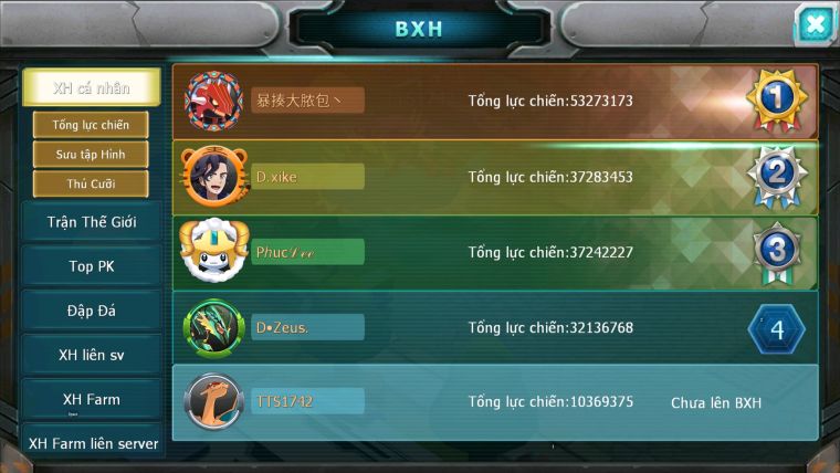 MÃ : #TTS1742 - SV1568 - TOP66- v5- HOOH BC QVLD BC UNVOA CẶP LATI BC QUÁ NGON