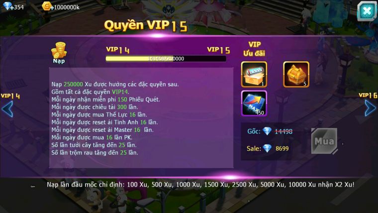 MÃ : #TTS1738 - SV1530 - V14 - TOP50 - HOOH DYNAMAX YVETAL BÁ CHỦ THẦN GIÓ  UNVOA WB BÁ CHỦ