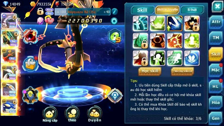 MÃ : #TTS1744 - SV1057 - TOP12 - PALKIA CỘNG HƯỞNG  TEAM BAY BÁ CHỦ QUÁ NGON CẶP CÁ BÁ CHỦ