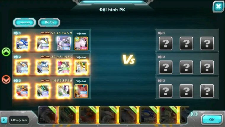 MÃ : #TTS1744 - SV1057 - TOP12 - PALKIA CỘNG HƯỞNG  TEAM BAY BÁ CHỦ QUÁ NGON CẶP CÁ BÁ CHỦ