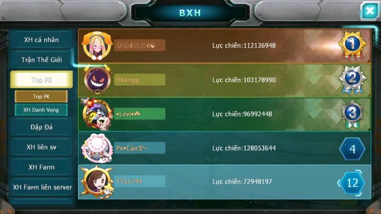 MÃ : #TTS1744 - SV1057 - TOP12 - PALKIA CỘNG HƯỞNG  TEAM BAY BÁ CHỦ QUÁ NGON CẶP CÁ BÁ CHỦ