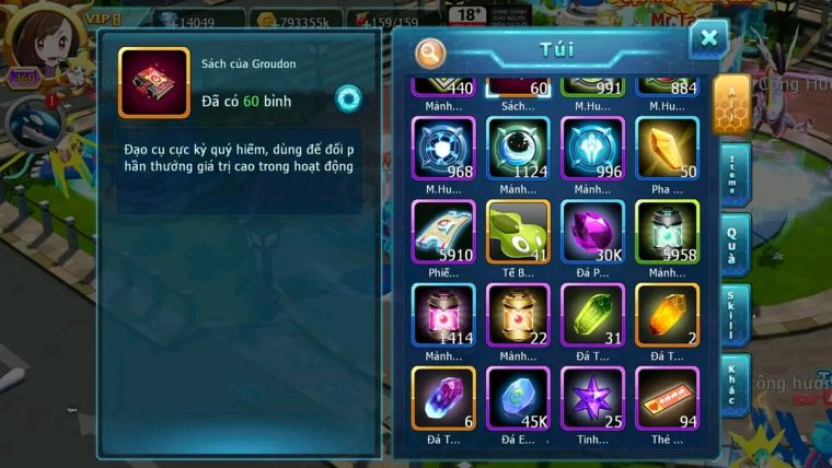 MÃ : #TTS1744 - SV1057 - TOP12 - PALKIA CỘNG HƯỞNG  TEAM BAY BÁ CHỦ QUÁ NGON CẶP CÁ BÁ CHỦ