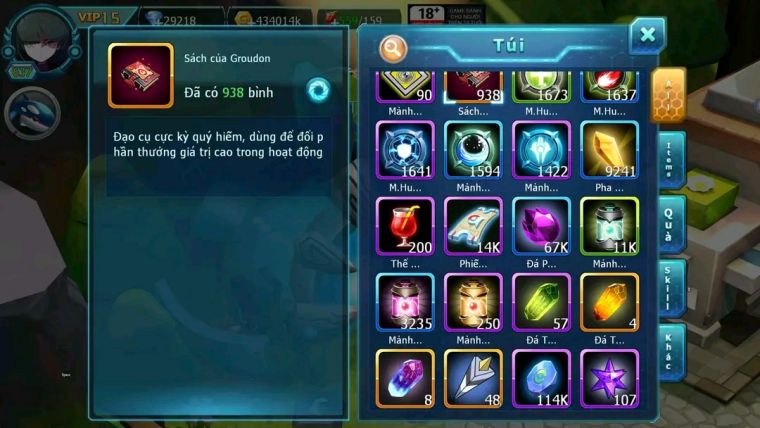 MÃ : #TTS1747 - SV26 - TOP4 - V15- 900 SÁCH - HOOPA BÁ CHỦ HOOH DYNAMAX  MEW GIÁP BC QUÁ NGON