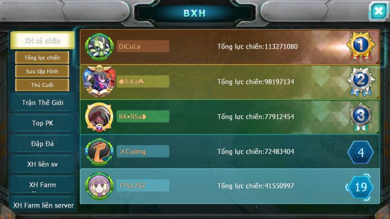 MÃ : #TTS1757 - SV 1150 - TOP 19 -  1K9 SÁCH - HÔH DYNAMAX  THẦN GIÓ  MEWW GIÁP BC UNVOA WB BÁ CHỦ QUÁ NGON