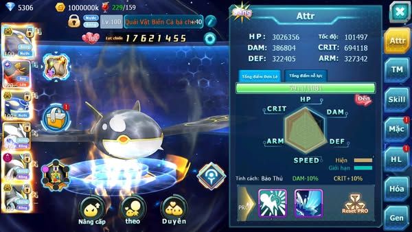 MÃ : #TTS1756 - SV7 - TOP28 - CẶP CÁ BÁ CHỦ HOOH CH  UNVOA WB BÁ CHỦ QUÁ NGON
