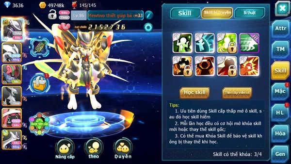 MÃ :#TTS 1753 - SV1620 - TOP13 - MEW GIÁP BÁ CHỦ  UNVOA QUÁ NGON