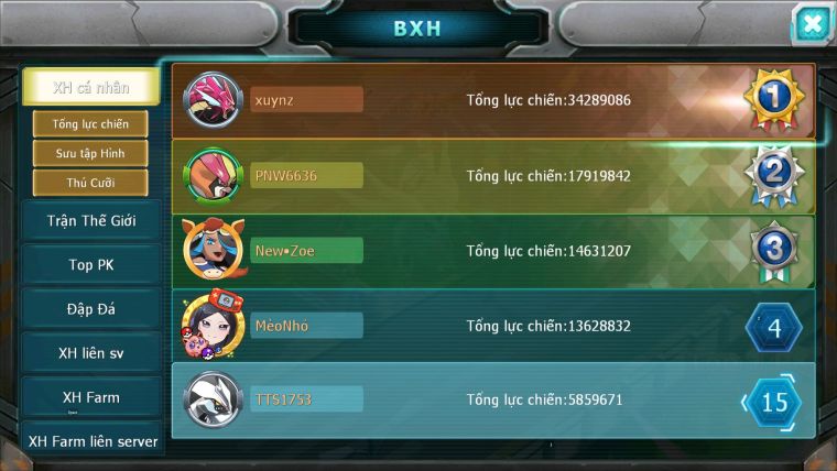 MÃ :#TTS 1753 - SV1620 - TOP13 - MEW GIÁP BÁ CHỦ  UNVOA QUÁ NGON