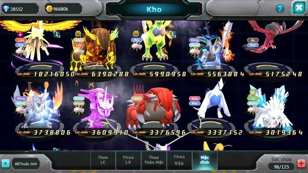 MÃ : #TTS1767 - SV 1494 - TOP23 - V12 - HOOH DYNAMAX FULL TRỤ- CÓ FULL SS- QVLD BÁ CHỦ THẦN GIÓ BC QUÁ NGON
