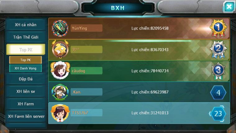 MÃ : #TTS1767 - SV 1494 - TOP23 - V12 - HOOH DYNAMAX FULL TRỤ- CÓ FULL SS- QVLD BÁ CHỦ THẦN GIÓ BC QUÁ NGON