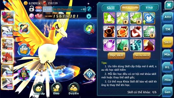 MÃ : #TTS1791 - SV1189 - TOP 37 -V5- HOOH DYNAMAX BUILD LỆCH  UNVOA CẶP LATI 2 TEAM NGON