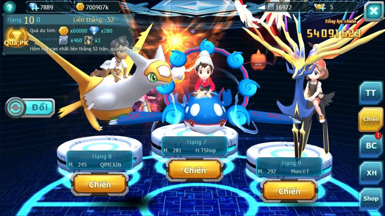 MÃ : #TTS1805 - SV1491 - TOP8 TÍCH LIÊN - 900 SAHCS- V15 - CẶP ZEVIL BÁ CHỦ LC SUPER KHỦNG- HÔH CH  DYNAMAX  3 TEAM NGỌT SỚT