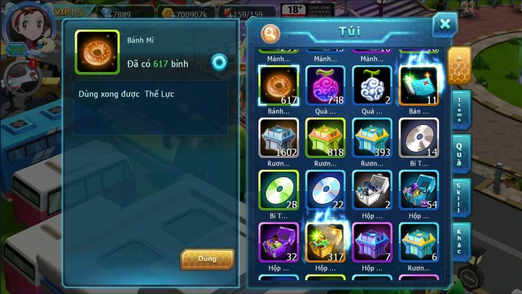 MÃ : #TTS1805 - SV1491 - TOP8 TÍCH LIÊN - 900 SAHCS- V15 - CẶP ZEVIL BÁ CHỦ LC SUPER KHỦNG- HÔH CH  DYNAMAX  3 TEAM NGỌT SỚT