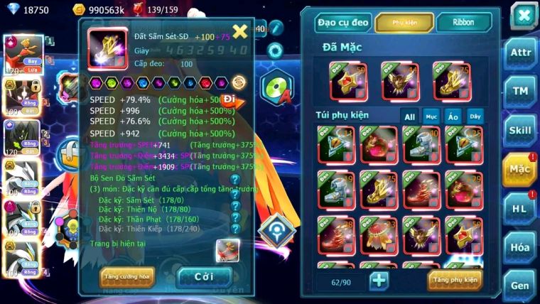 MÃ : #tTS1828 - SV1267- TOP 5 ( LỖI BXHLC) V16 - HOOH CH DYNAAMX  CẶP ZYGARDE BÁ CHỦ UNVOA BW QUÁ ĐỈNH