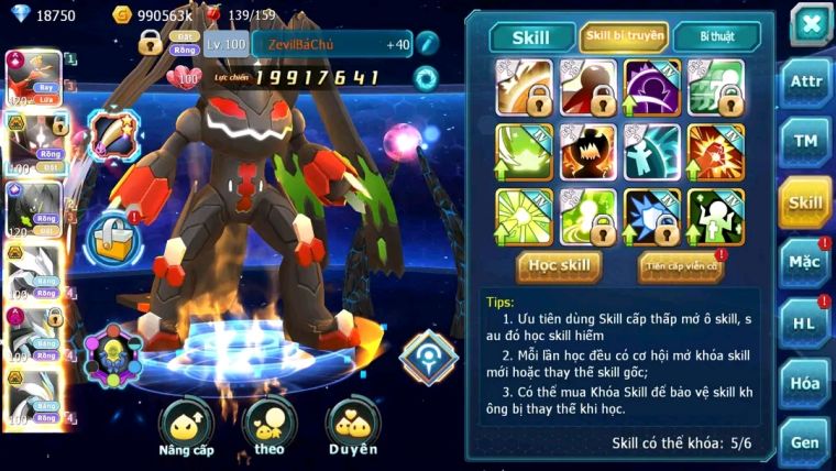 MÃ : #tTS1828 - SV1267- TOP 5 ( LỖI BXHLC) V16 - HOOH CH DYNAAMX  CẶP ZYGARDE BÁ CHỦ UNVOA BW QUÁ ĐỈNH