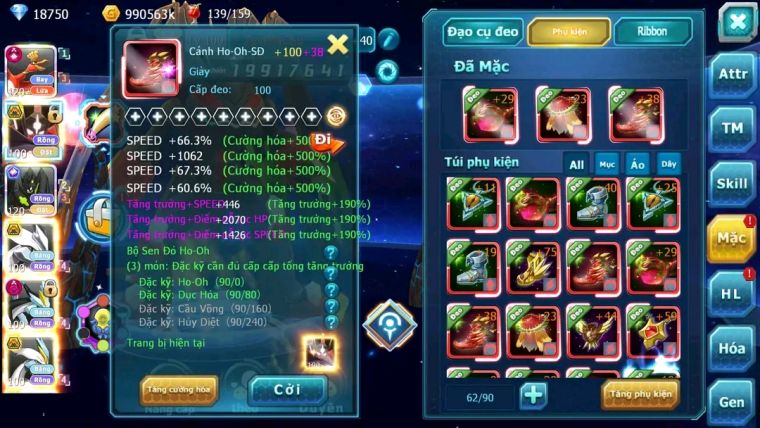 MÃ : #tTS1828 - SV1267- TOP 5 ( LỖI BXHLC) V16 - HOOH CH DYNAAMX  CẶP ZYGARDE BÁ CHỦ UNVOA BW QUÁ ĐỈNH