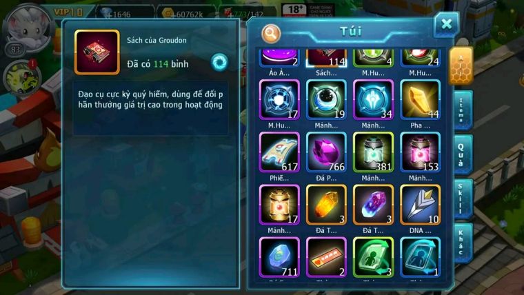 MÃ :#TTS1830 - SV1623 - TOP16-  V10 - HOOH BC UNVOA THẦN GIÓ BC..