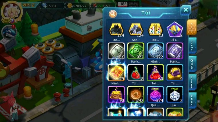MÃ : #TTS1836 - SV 996 - TOP6PK - V12 - 1K2 SÁCH -HOOH CH DYNAMAX FULL SS- TCN MAX  - YVETAL BUILD DAME SÉT HH CỰC CHẤT 3 TEAM MẠNH