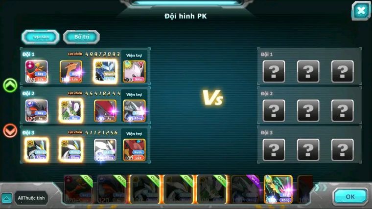 MÃ : #TTS1836 - SV 996 - TOP6PK - V12 - 1K2 SÁCH -HOOH CH DYNAMAX FULL SS- TCN MAX  - YVETAL BUILD DAME SÉT HH CỰC CHẤT 3 TEAM MẠNH