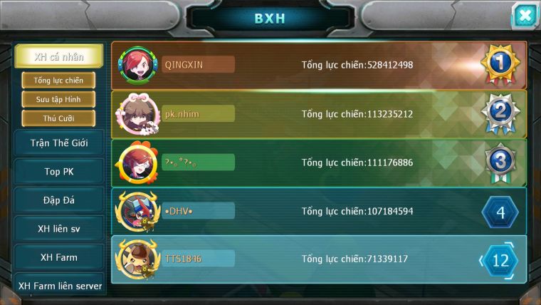 MÃ : #TTS1846 - SV 1155- TOP10-V14- HOOH CH DYNAAMX LUGIA CH DIANCIE DYNAMAX 3 TEAM CỰC CHẤT