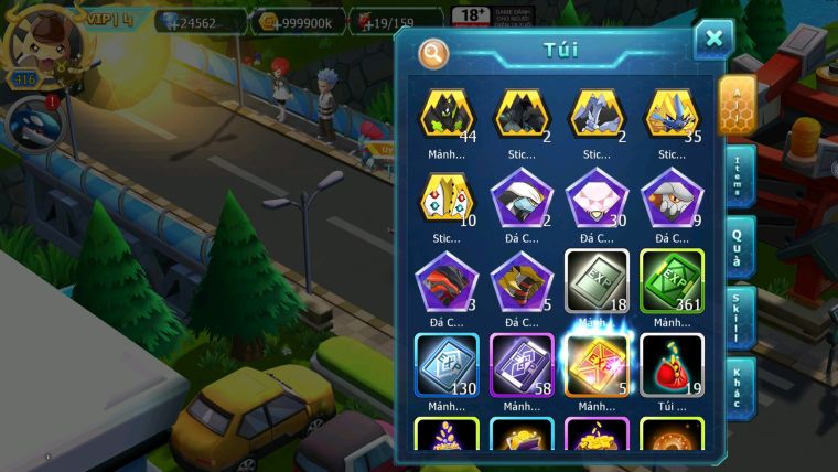 MÃ : #TTS1846 - SV 1155- TOP10-V14- HOOH CH DYNAAMX LUGIA CH DIANCIE DYNAMAX 3 TEAM CỰC CHẤT