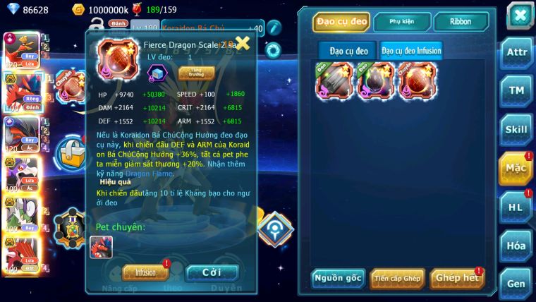 MÃ: #TTS1840 - SV1498 - TOP4 - Top 4-6 CHAM ALL HOOH CH DYNAMAX CS KHỦNG YVETAL ECHO KORAIDON BC FULL ĐC DRAK HH BC QUÁ NGON AE