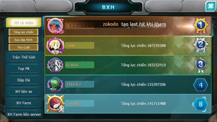 MÃ : #TTS1852- SV 273 - TOP22 FARM LSV- NỀN RẤT CAO CHO AE BIẾT CHƠI KHỎI NẠP !! DÀN PET NHƯ ẢNH CỰC CHẤT