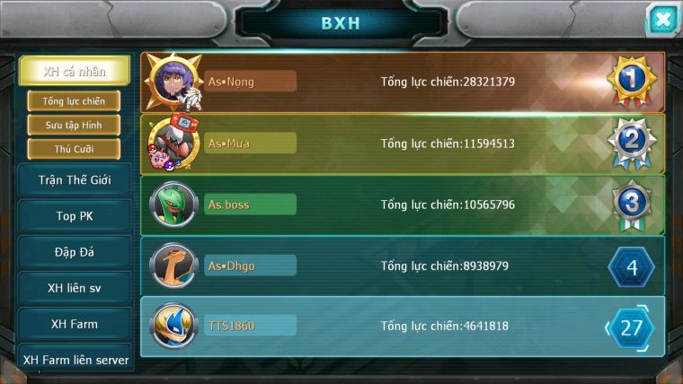 MÃ : #TTS1860 - SV 1658 - TOP27 - QVBC BÁ CHỦ HOOH RAIKOU QUÁ NGON CHO AE ĐUA TOP