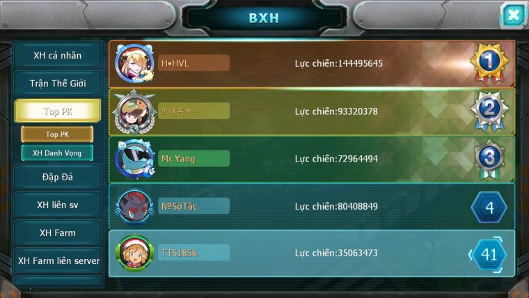 MÃ: #TTS1856 - SV 1249 - TOP41 - HOOH CH DYNAMAX CẶP CÁ BC  THẦN GIÓ BC  MEW GIÁP BC CẶP LATI BC NGỌT CHO AE