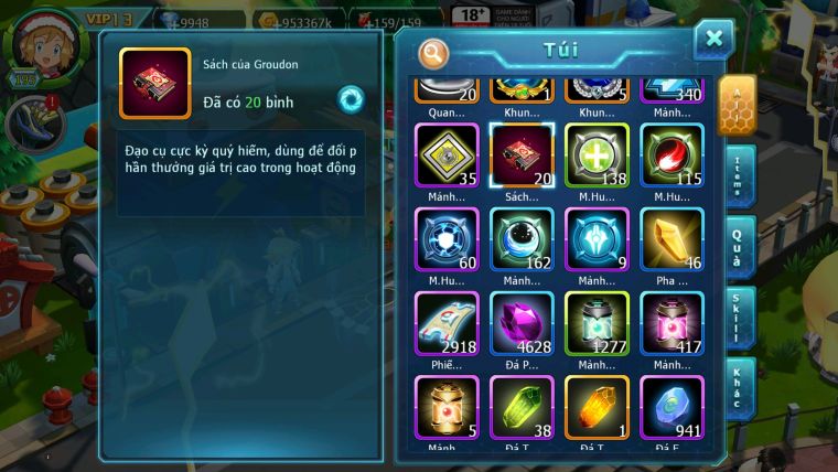 MÃ: #TTS1856 - SV 1249 - TOP41 - HOOH CH DYNAMAX CẶP CÁ BC  THẦN GIÓ BC  MEW GIÁP BC CẶP LATI BC NGỌT CHO AE