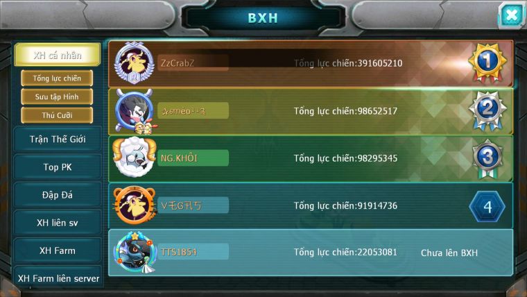 MÃ : #TTS1854 - SV 1407 - V8 - UNVOA WB LUGIA BC CẶP BTAA BC  QVLD BC QUÁ NGON
