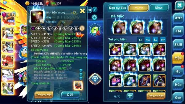 MÃ: #TTS1869 -SV 1416 - V11- HOOH DYNAMAX  WB UNVOA  QVLD THẦN GIÓ BC CẶP LATI BC MEW GIÁP BC QUÁ THƠM