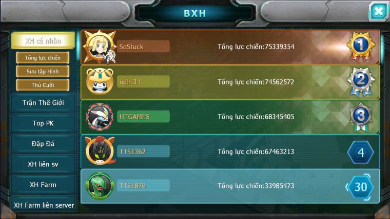 MÃ : #TTS1876 - SV 1534- V12 - HOOH DYNAMAX CẶP CÁ BC  UNVOA CẶP LATI BC CẶP QVLD BC QUÁ NGON