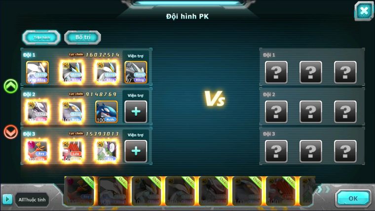 MÃ:  #TTS1882 - SV1359 - HOOH DYNAMAX UNVOA WB BC MEW GIÁP BC QVBC BC  QVLD THẦN GIÓ QUÁ NGON