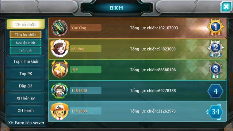 MÃ : #TTS1889 - SV 1494 - TOP25-  V12 - HOOH DYNAMAX  QVLD BC THẦN GIÓ UNVOA QUÁ NGON