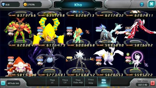 MÃ : #TTS1909 - SV1 - TOP4 ALL WHITE CH DYNAMAX HOOH BC DIANCIE DYNAMAX BLACK BC NHIỀU PET HT ĐỘC LẠ