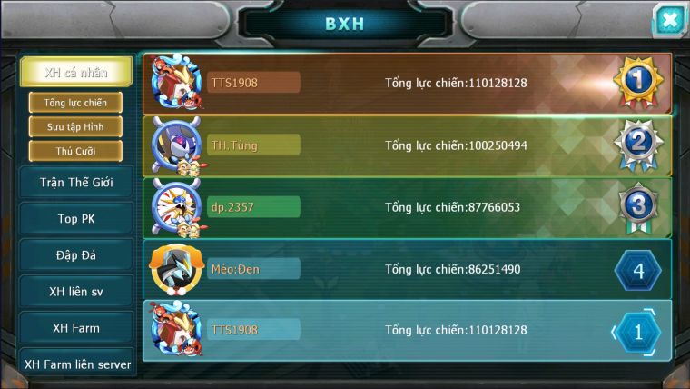 MÃ : #TTS1908 - SV 1046 - TOP1 ALL - 2K2 SÁCH- -PALKIA CỘNG HƯỞNG - HOOH CH DYNAAMX  DIANCIE CH DYNAMAX  YVETAL BC ĐÃ CHUẨN BỊ SẴN CHO ĐẠO CỤ LÊN CỘNG HƯỞNG 3 TEAM NGON