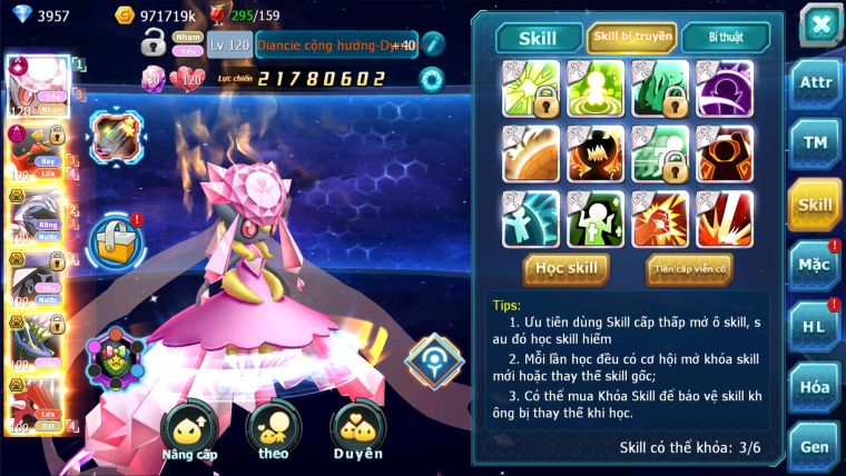 MÃ : #TTS1905 - SV 1162- TOP40 - V13- DIANCIE  CH DYNAAMX  HOOH DYNAMAX PALKIA BC  3 TEAM CỰC NGON CHO AE