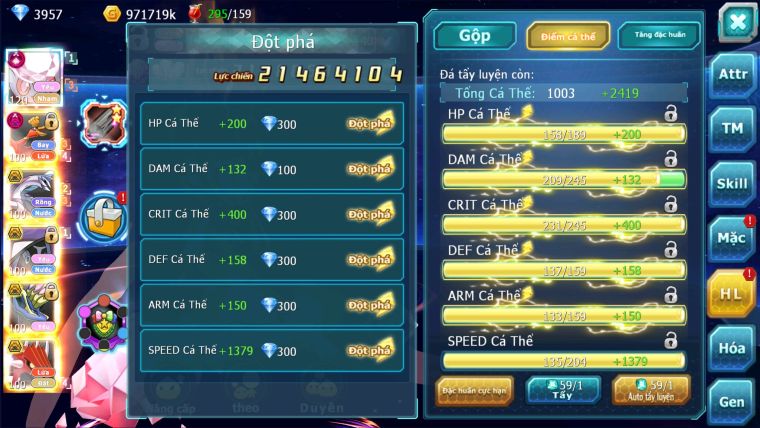 MÃ : #TTS1905 - SV 1162- TOP40 - V13- DIANCIE  CH DYNAAMX  HOOH DYNAMAX PALKIA BC  3 TEAM CỰC NGON CHO AE