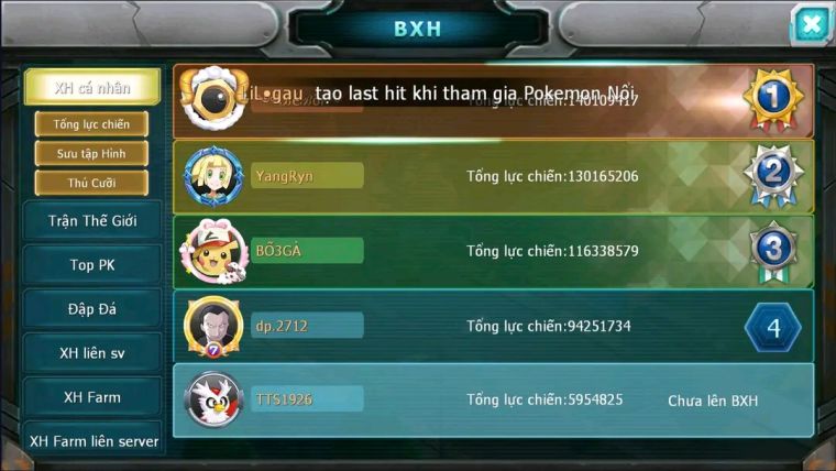 MÃ : #TTS1926 - SV 1289 - TEAM BAY BC LUGIA - UNVOA QUÁ NGON