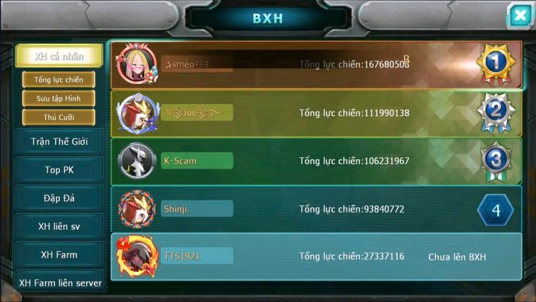 MÃ : #TTS1921- SV 1211 - 580 SAHCS - HOOH DYNAMAX  DIANCIE BC UNVOA QVLD BC QUÁ NGON