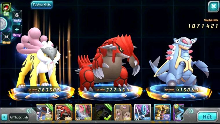 MÃ : #TTS1929 - SV 1691- TOP 48 - AMDLO RAIKOU GROUDON QUÁ NGON
