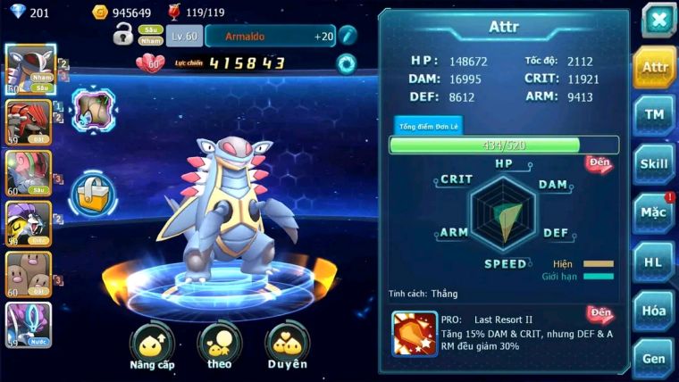 MÃ : #TTS1929 - SV 1691- TOP 48 - AMDLO RAIKOU GROUDON QUÁ NGON