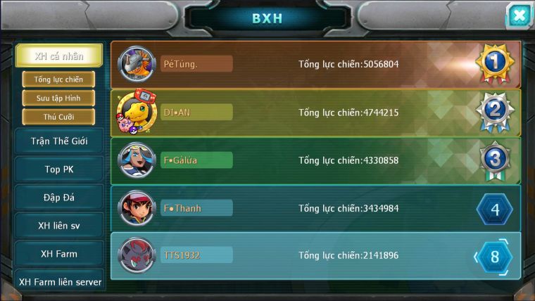 MÃ : #TTS1932- SV 1694 - TOP8 - V9 ZEVIL HOOH RAI KOU QUÁ NGON CHO AE ĐUA TOP