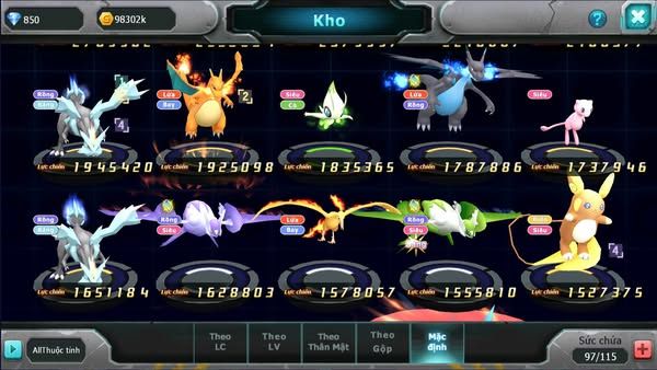 MÃ : #TTS1930 - SV1593 - TOP3 ALL -V11- HÔH BC QVLD BC SÉT HH-UNVOA KYOGRE BC QUÁ NGON ĐUA TOP