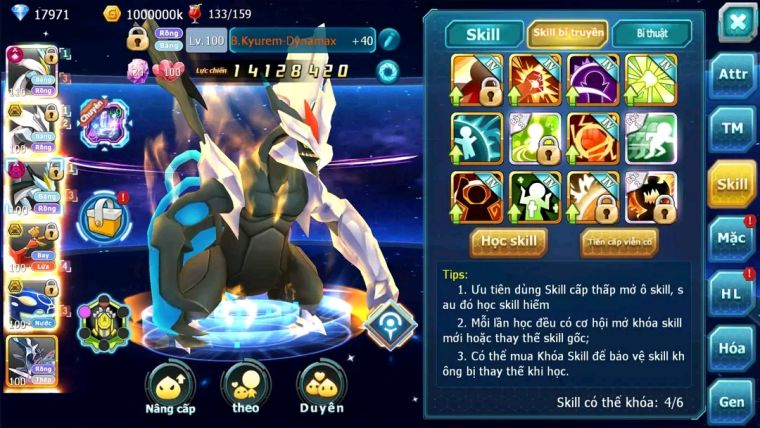 MÃ : #TTS1937 - SV1292- TOP 14 - V14 1K7 SÁCH - WHITE CH DYNAMAX UNVOA BC BLAKC DYNAMAX HOOH BC FULL SS TRỤ CỰC NGON