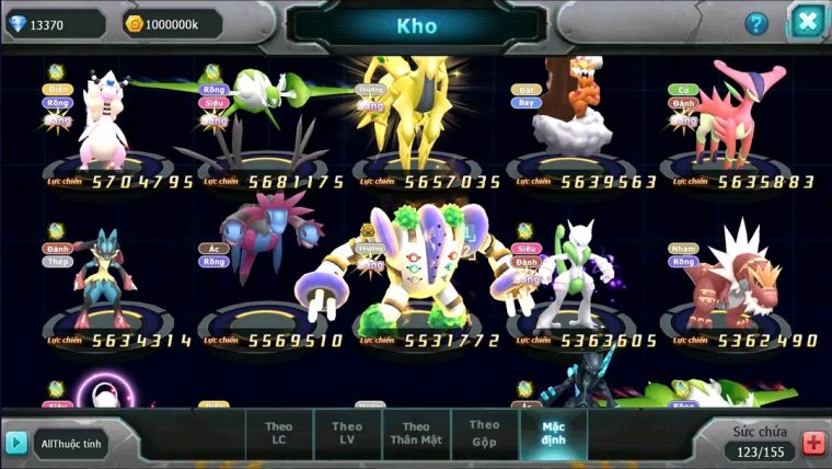 MÃ : #TTS1947 - SV244- TOP 22 - V12 580 SÁCH - HOOH PALKIA ECHO DYNAMAX DIANCIE DYNAMX CẶP CÁ BC 3 TEAM NGON